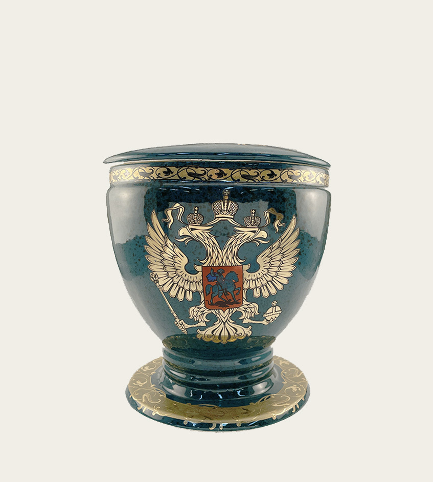 Фарфоровая урна №1 Фарфоровая урна №1