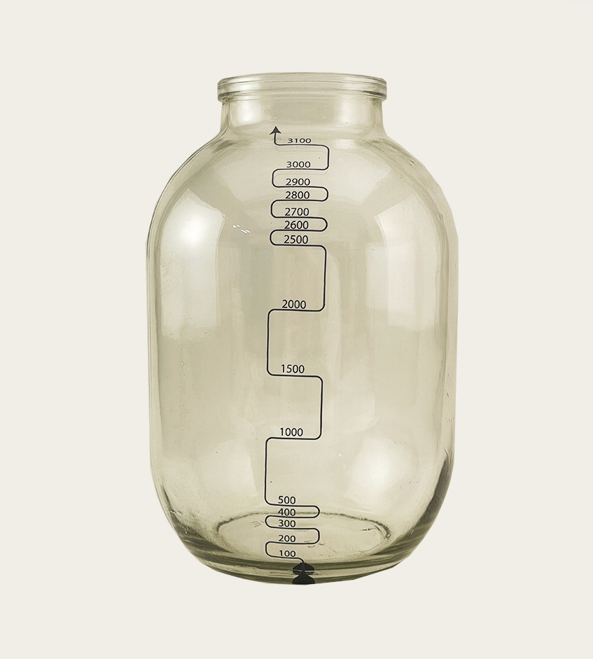 Трехлитровая мерная банка самогонщика Трехлитровая мерная банка самогонщика