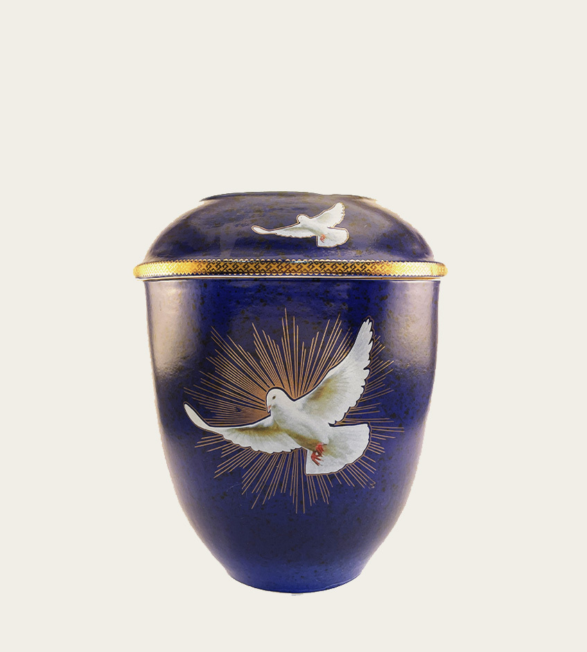 Фарфоровая урна №12 Фарфоровая урна №12