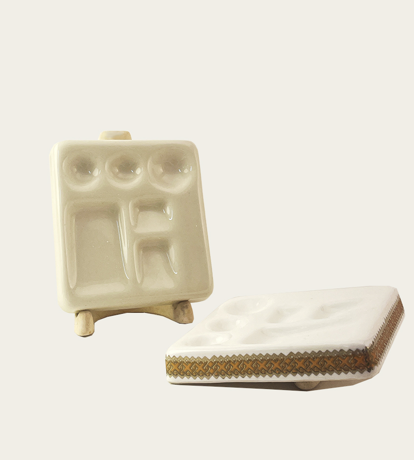 Фарфоровая палетка для стоматологии Фарфоровая палетка для стоматологии