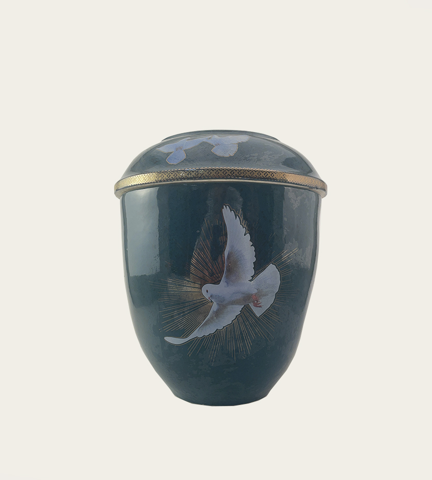 Фарфоровая урна №8 Фарфоровая урна №8