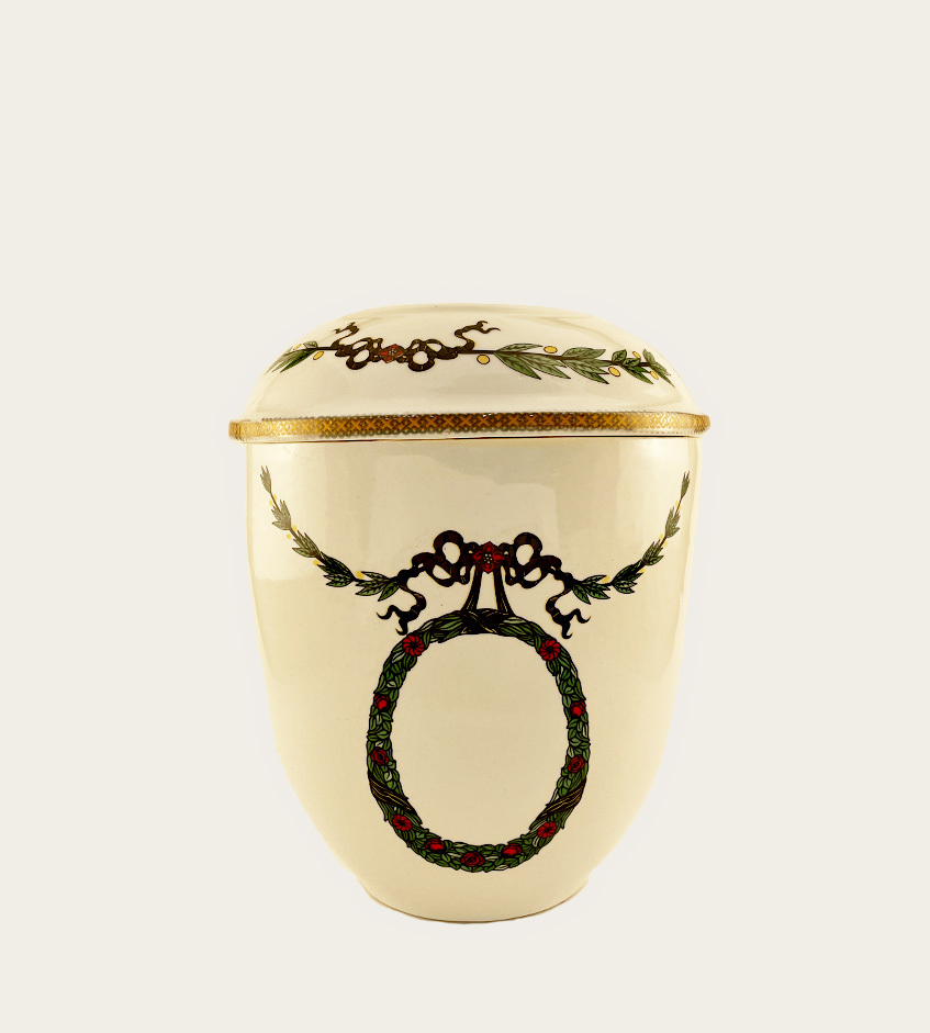 Фарфоровая урна №18 Фарфоровая урна №18