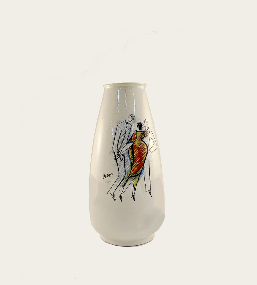 Фарфоровая ваза Фарфоровая ваза